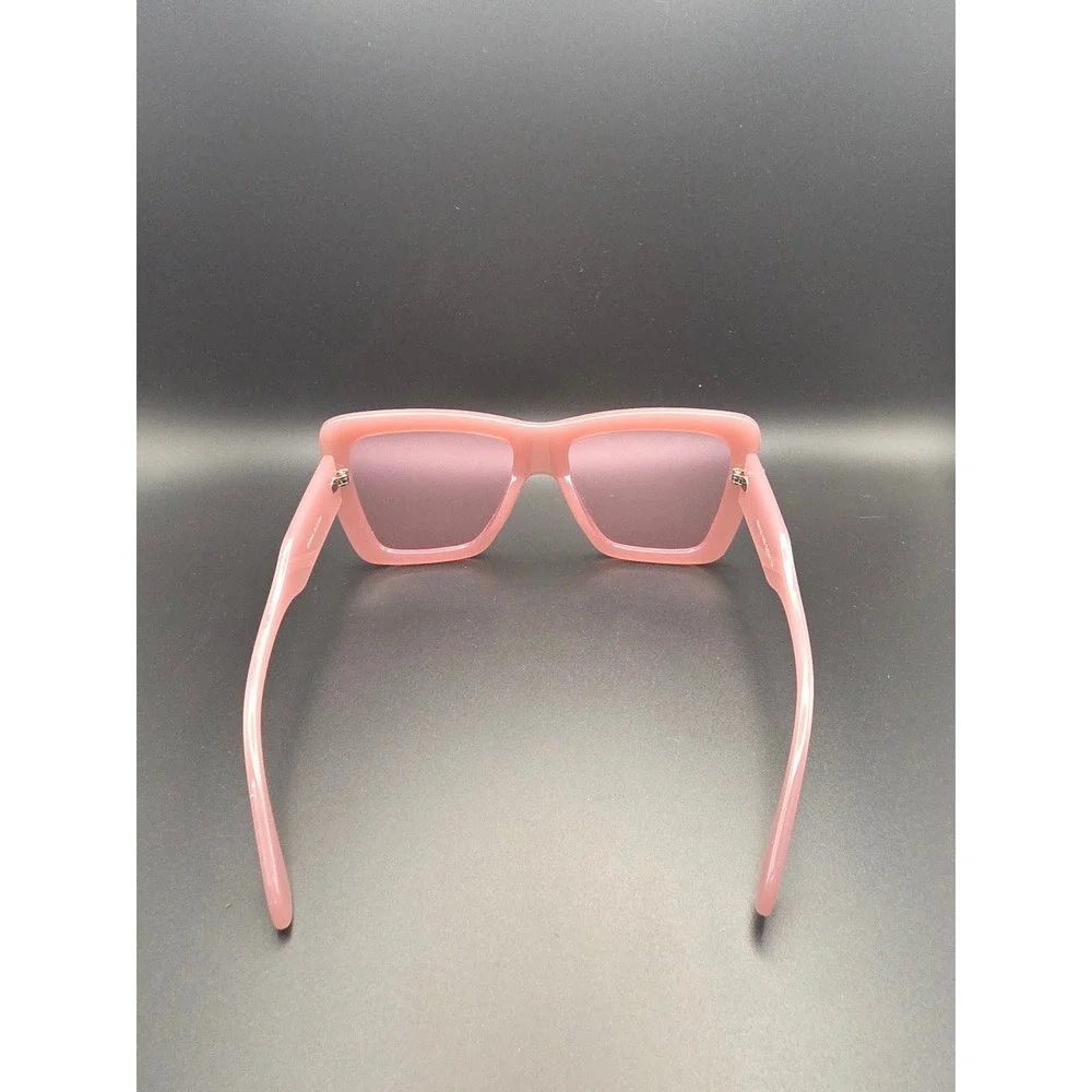 Square Oversized Sunglasses Womens Pink‎ Excellent 55-20-143 CAT#1